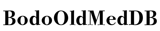 BodoOldMedDB