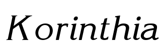 Korinthia Font Image