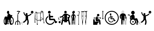 Disabled Icons Font Image