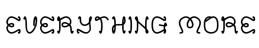 EVERYTHING MORE