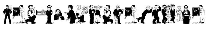 SecurityPeople Font Image