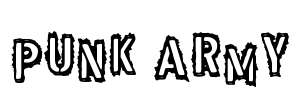Punk Army Font Image