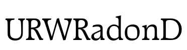 URWRadonD