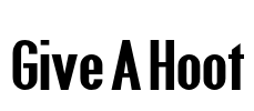 Give A Hoot Font Image