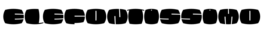 EleFontissimo Font Image