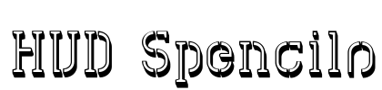 HVD Spencils Font Image