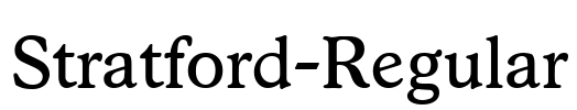 Stratford-Regular