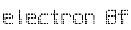 electron 8f Font Image