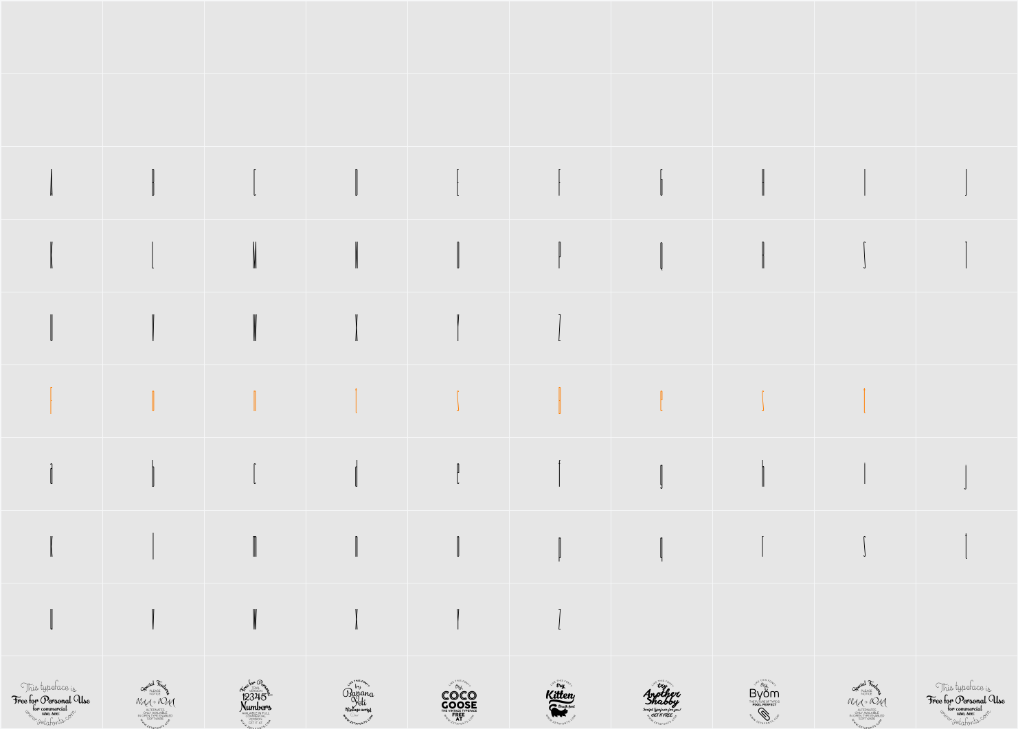 tallest Character Map