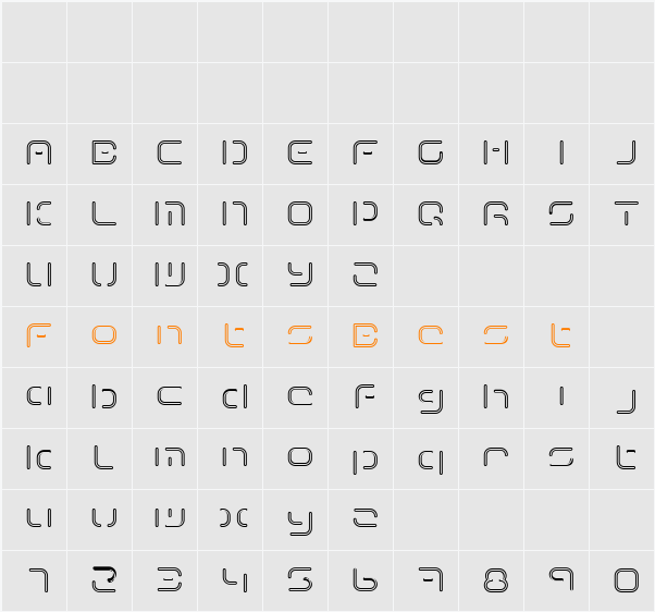 Term Character Map