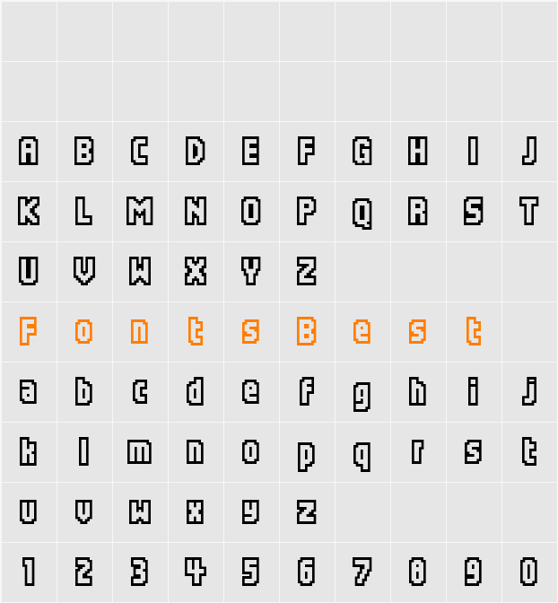 ScreenLogger Character Map