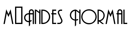 m_Andes Normal Font Image