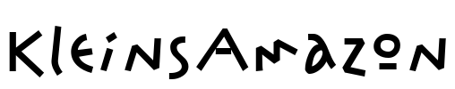 KleinsAmazon Font Image