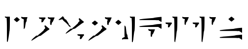 Dovahkiin Font Image