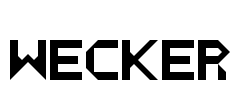 WECKER Font Image