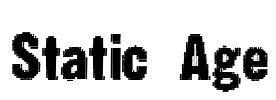 Static Age Font Image