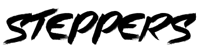 Steppers Font Image