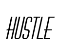 Hustle Font Image