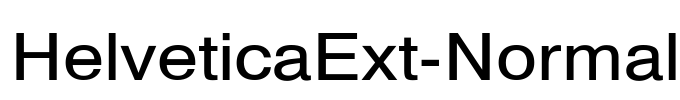 HelveticaExt-Normal