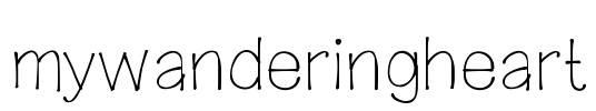 mywanderingheart