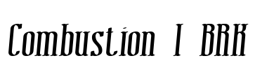 Combustion I BRK
