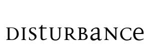 Disturbance Font Image