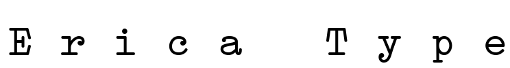 Erica Type Font Image