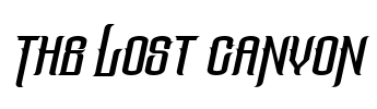 The Lost Canyon Font Image