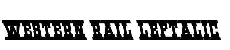 Western Rail Leftalic