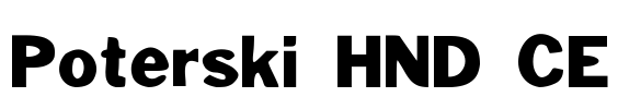 Poterski HND CE