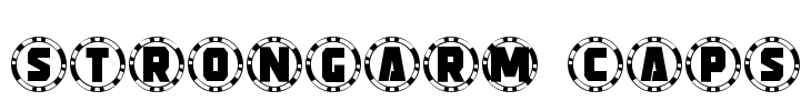Strongarm Caps Font Image