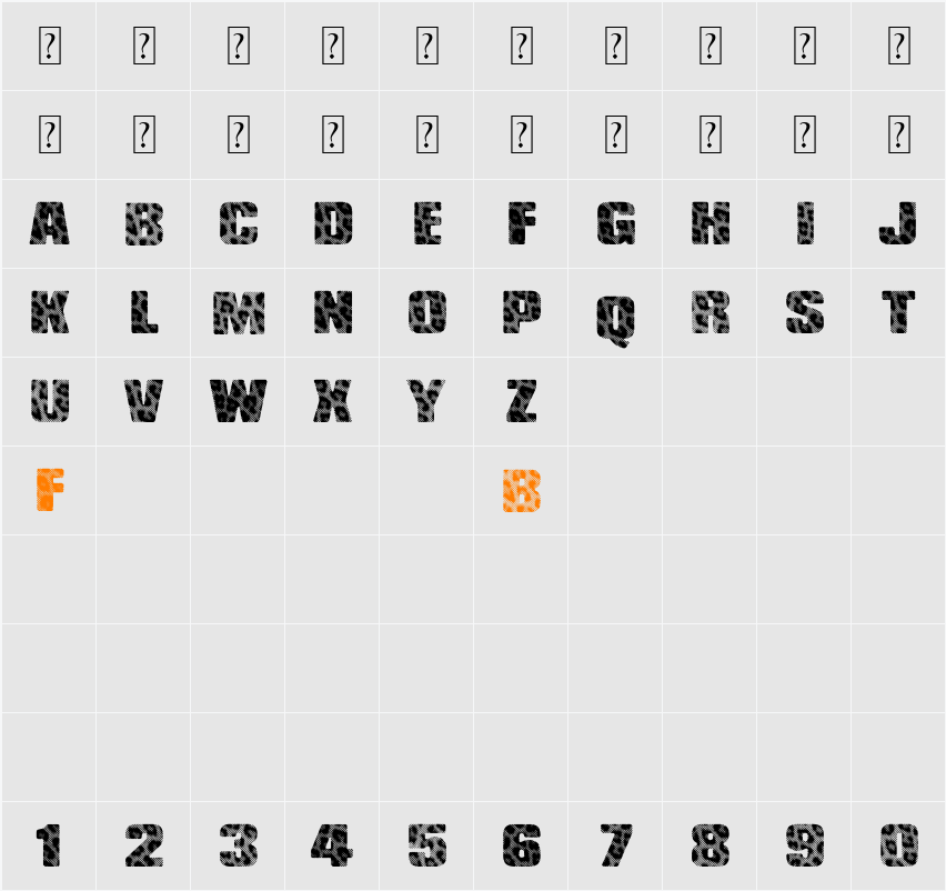 Venus Furs Character Map