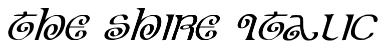 The Shire Italic