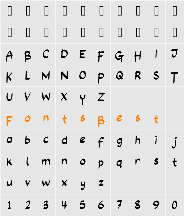 Long_Assignment Character Map