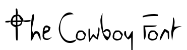 The Cowboy Font Font Image