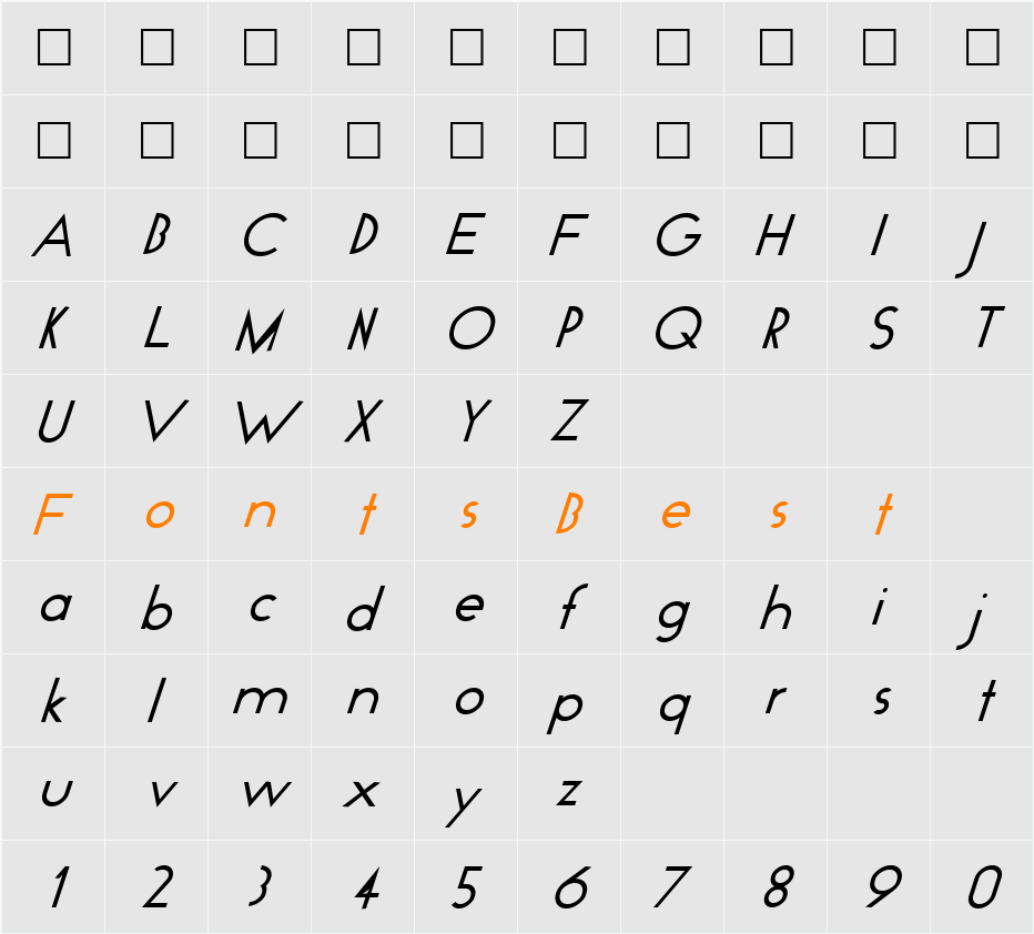 Geo Character Map