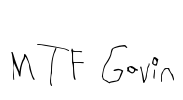 MTF Gavin Font Image
