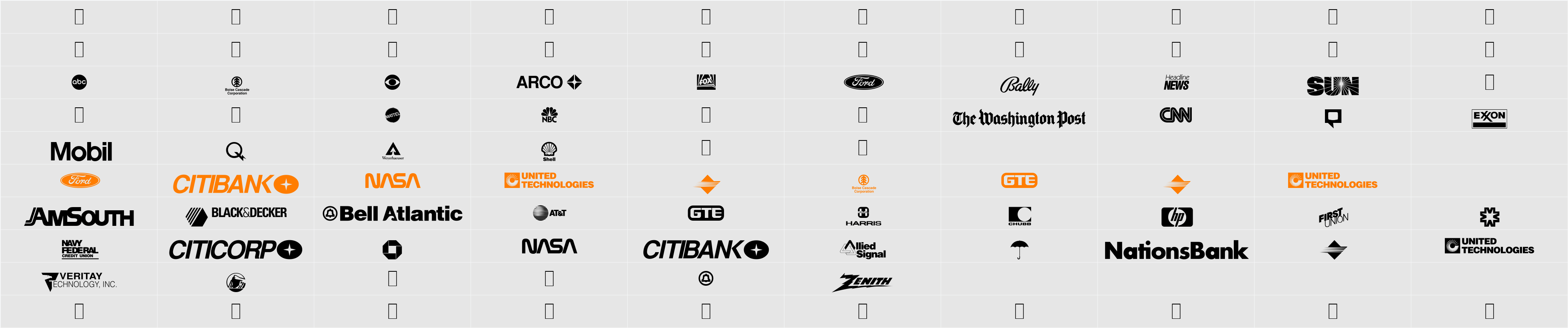 Logos Character Map