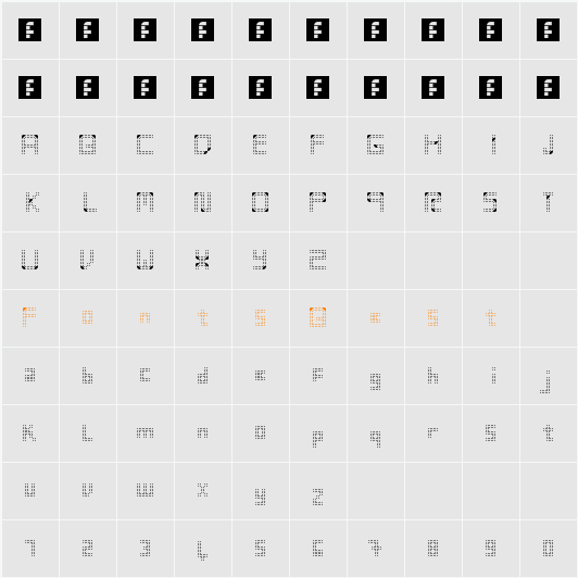 vintsis Character Map