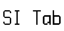 SI Tab Font Image