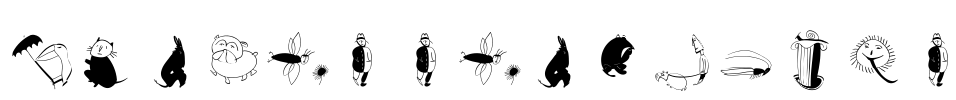 TheKiddiesRound Font Image