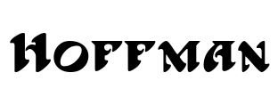 Hoffman Font Image