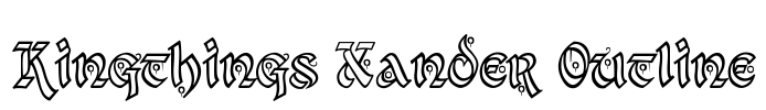Kingthings Xander Outline