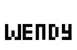 wendy Font Image