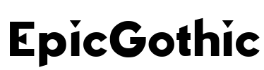 EpicGothic Font Image