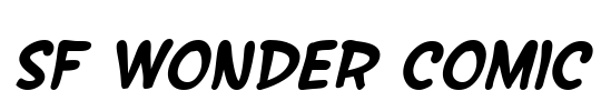 SF Wonder Comic