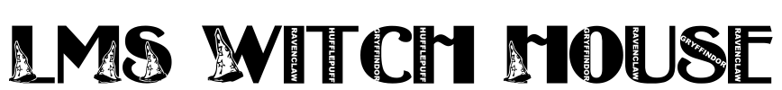 LMS Witch House Font Image