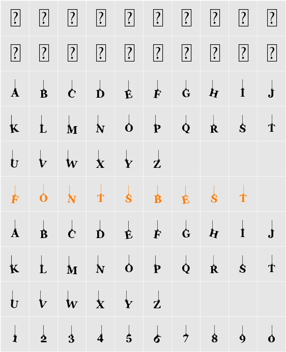 Lady Fiesta Character Map