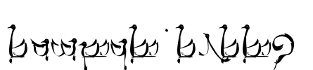 Tengwar Teleri