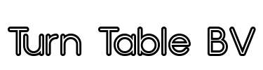 Turn Table BV